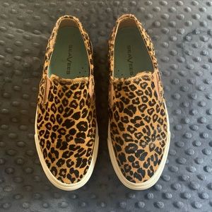 SeaVees Baja Slip On Platform Mulholland Leopard